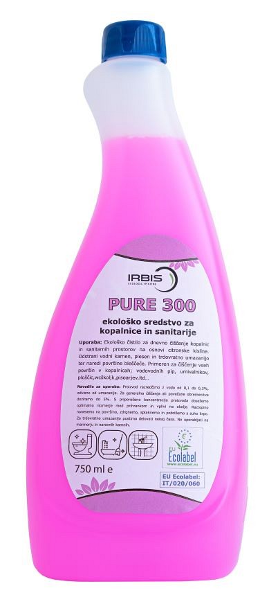 PURE 300, 750 ml ekološko sredstvo za sanitarije